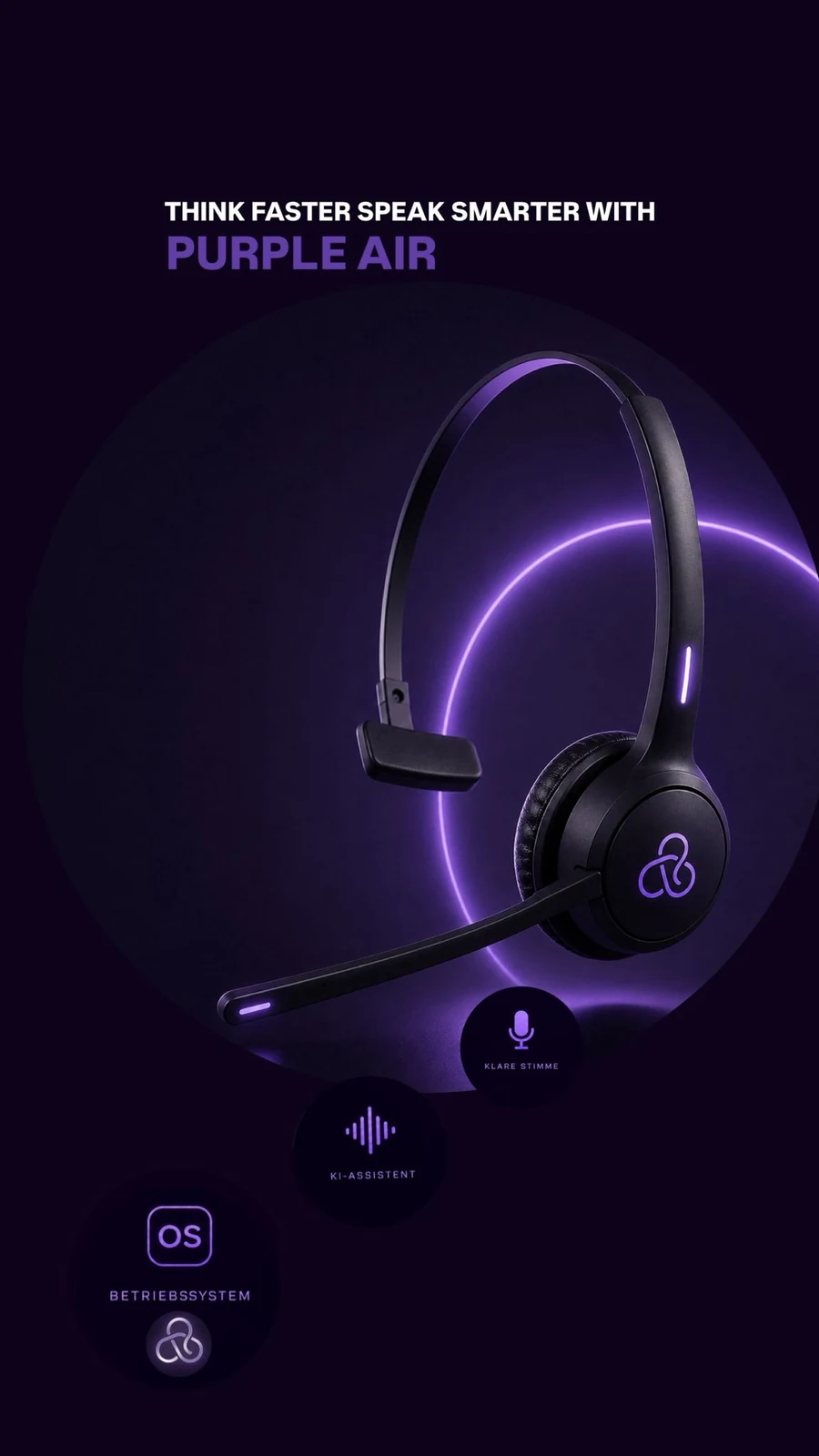 Purple Air — Schneller denken, smarter sprechen